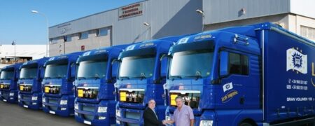Acquisition of ten new large volume vehicles
